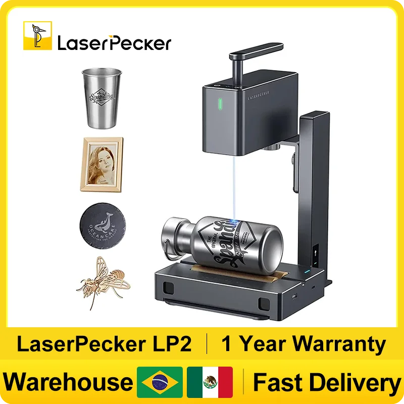 Industrial Laser Engraving Machine - LASERPECKER يده الليزر حفارة المحمولة قوية