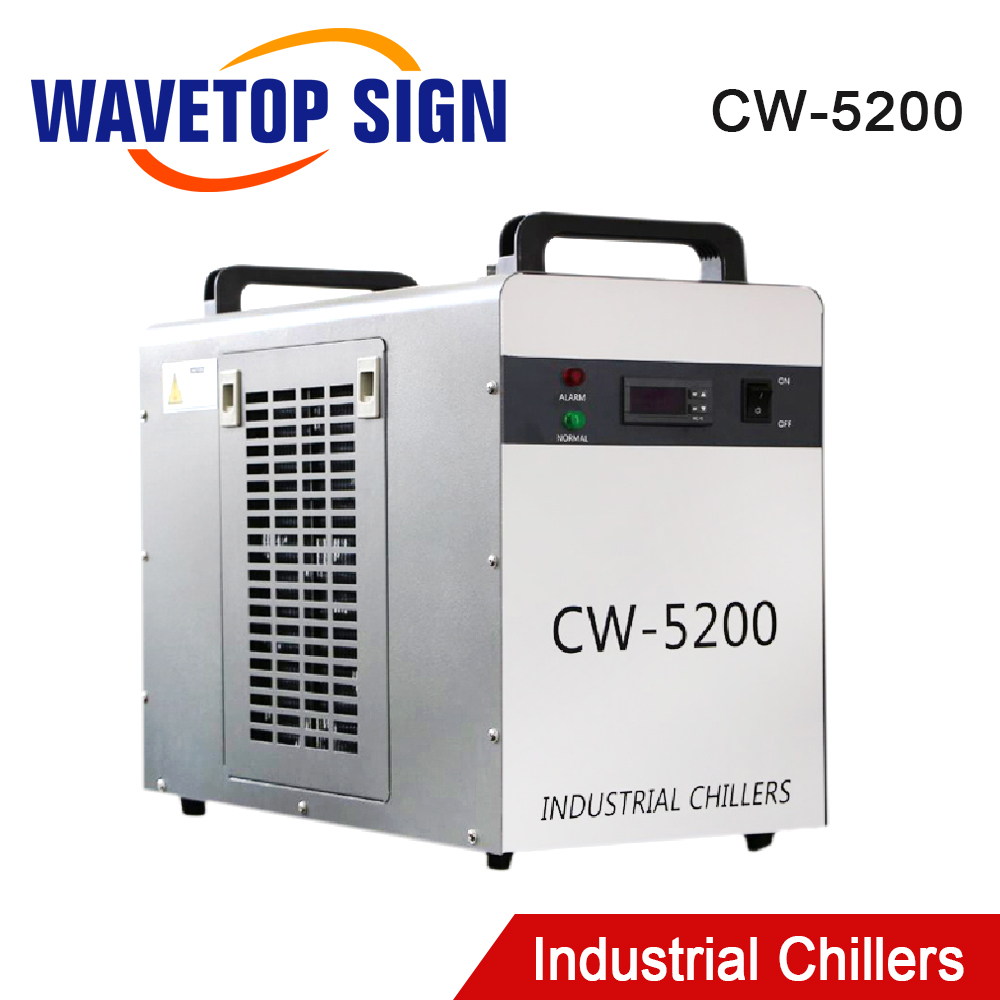 Industrial Laser Cutting Machines - مبرد مياه صناعي WaveTopSign CW-5200 بقوة
