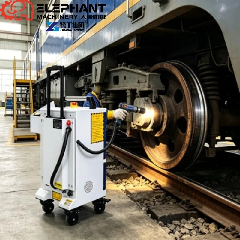 Industrial Laser Rust Removal Machine - آلة تنظيف بالليزر الصناعية المحمولة بقوة