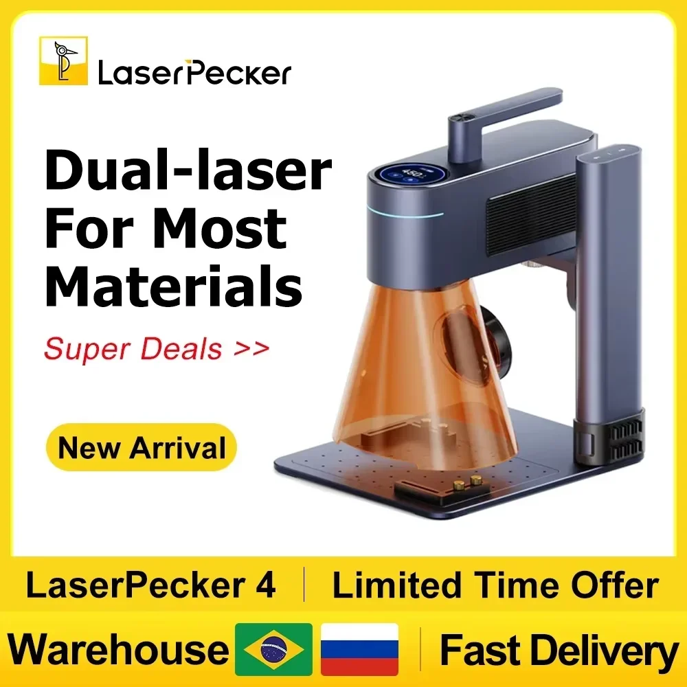Industrial Laser Engraving Machine - آلة النقش بالليزر LASERPECKER 4 LP4
