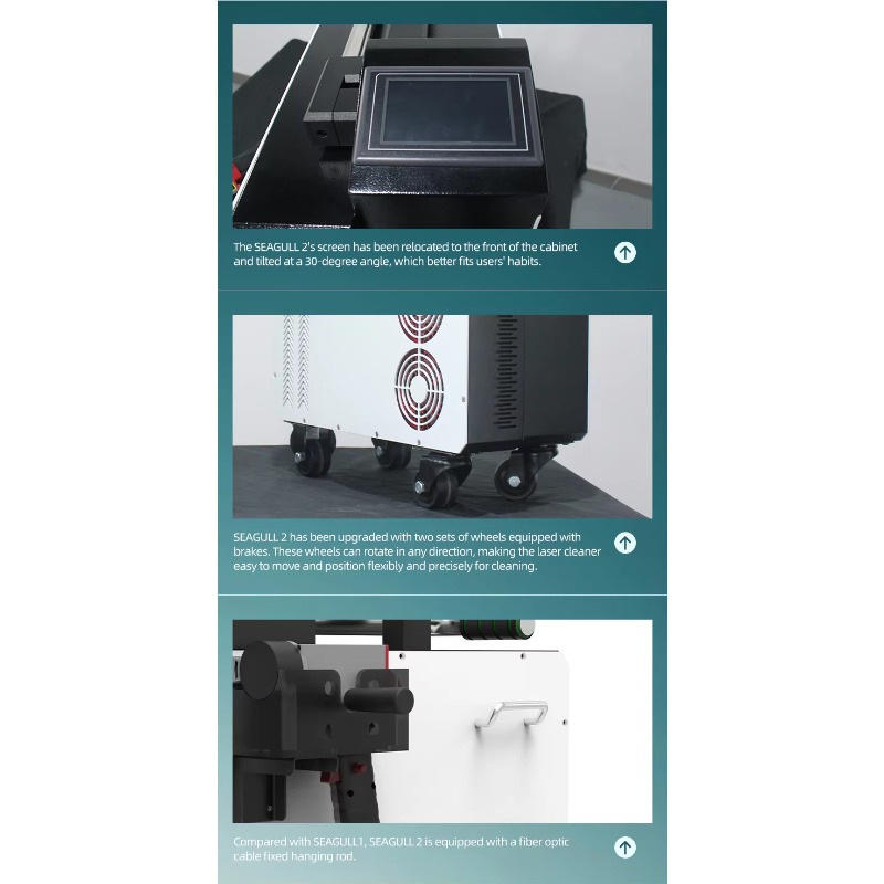 Industrial Laser For Cleaning - جهاز تنظيف بالليزر المحمول بقوة 300