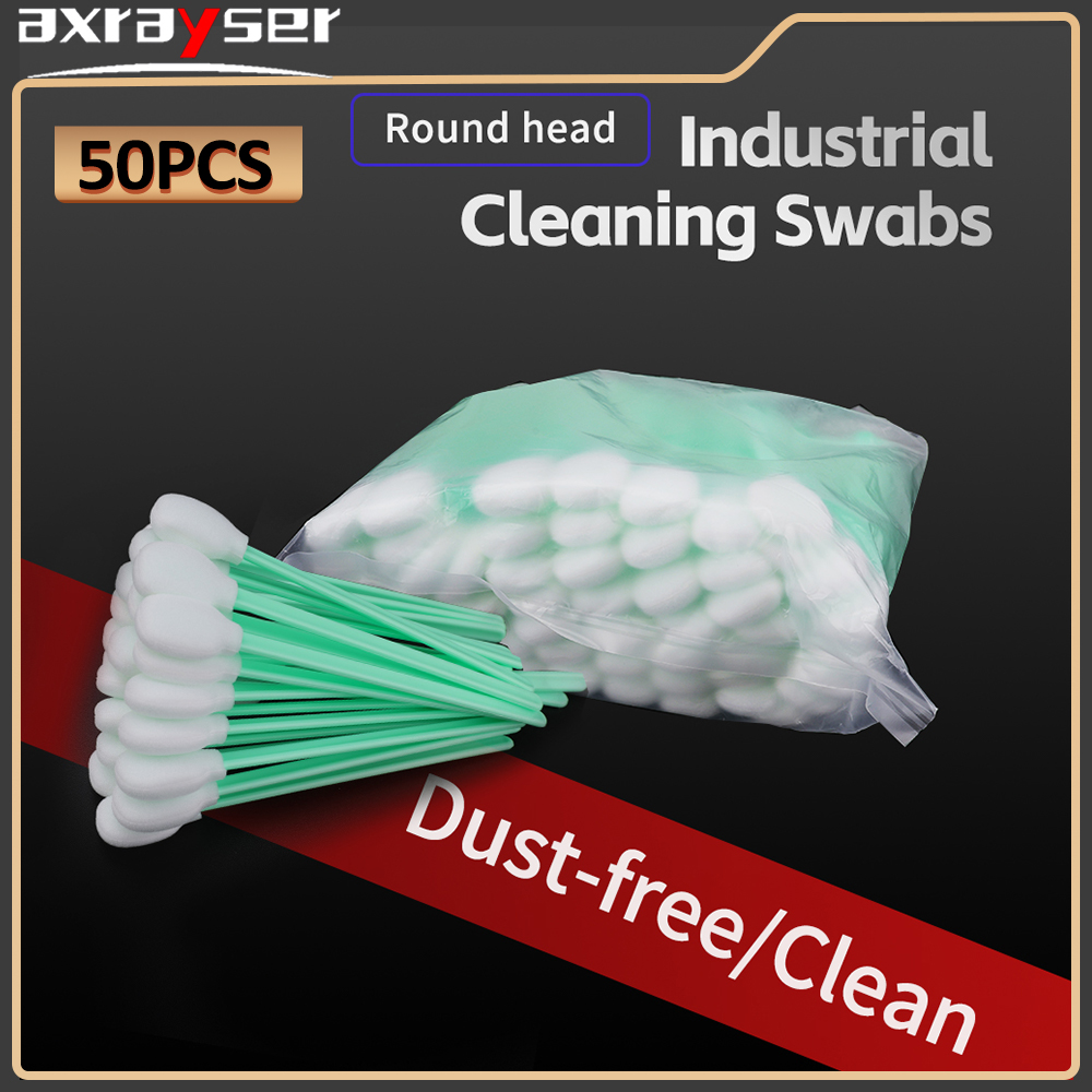 Industrial Laser For Cleaning - 50 قطعة من مسحات القطن الصناعية