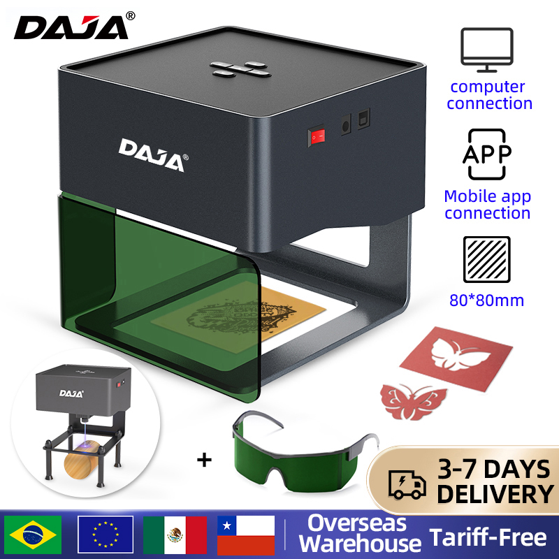 Industrial Laser Engraving Machine - DAJA DJ6 ماكينة حفارة ليزر صغيرة