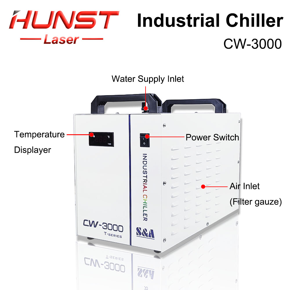 HUNST S & A CW3000 مبرد المياه - مراجعة Industrial Laser Cutting Machines وسعره