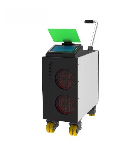 آلة تنظيف المعادن بالليزر 800  - مراجعة Industrial Laser Rust Removal Machine وسعره