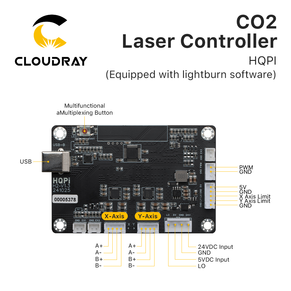 وحدة تحكم ليزر Cloudray CO2 HQ - مراجعة Industrial Handheld Laser Engraver وسعره