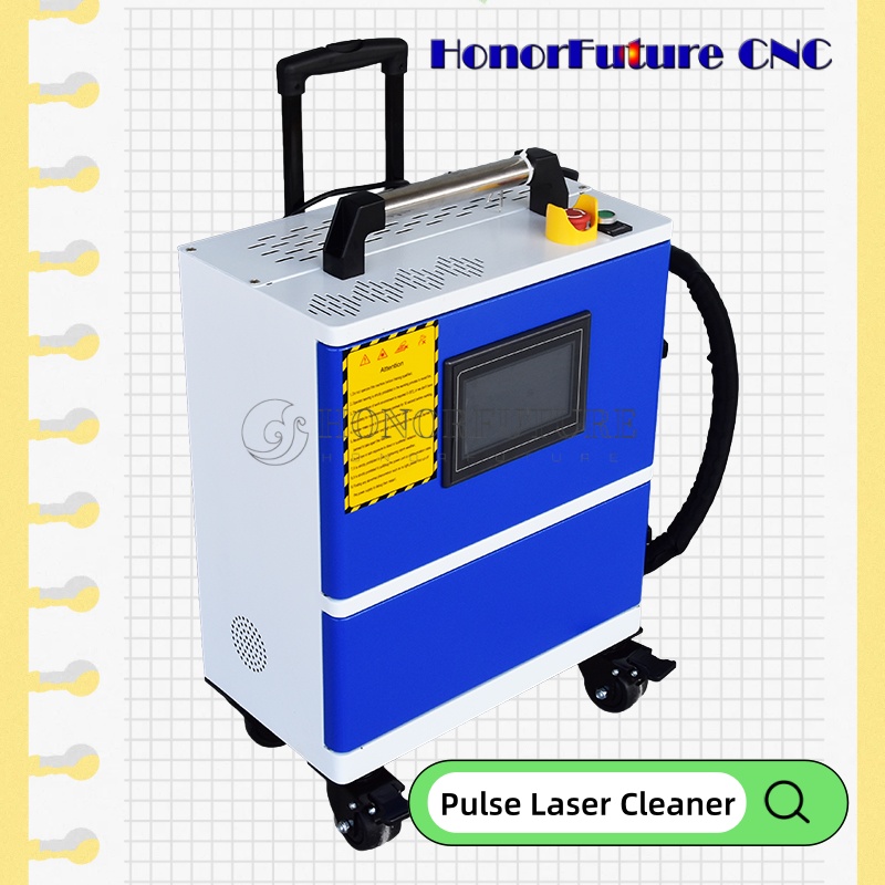 آلة تنظيف بالليزر JPT بقوة 500 - مراجعة Industrial Laser Rust Removal Machine وسعره