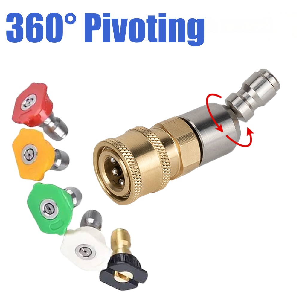 360 °   محول فوهة غسيل بالضغط  - مراجعة Laser Nozzle Ceramic وسعره