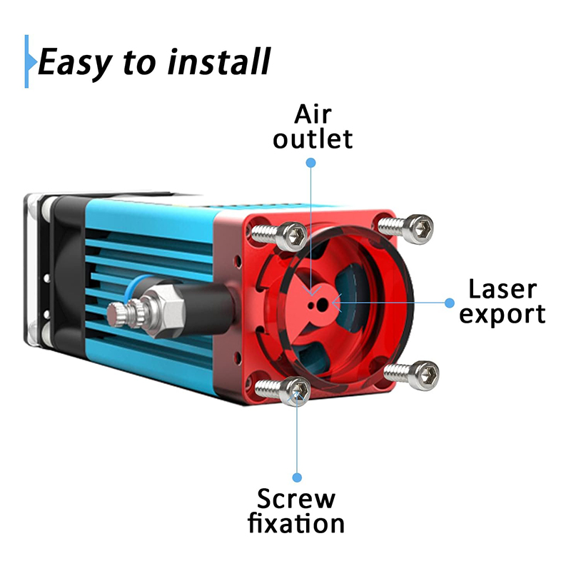 مضخة هواء عالية السرعة مساعدة  - مراجعة Air Assist Pump Laser وسعره