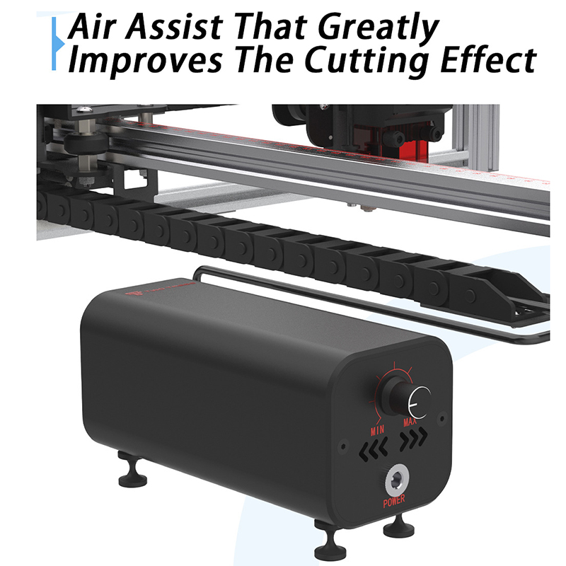 مضخة هواء عالية السرعة مساعدة  - مراجعة Air Assist Pump Laser وسعره