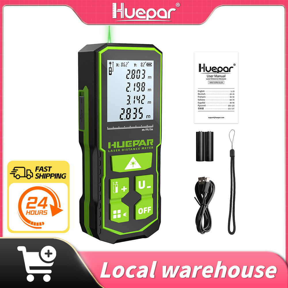 Huepar ليزر Rangefinder الليزر - مراجعة Industrial Laser Training وسعره
