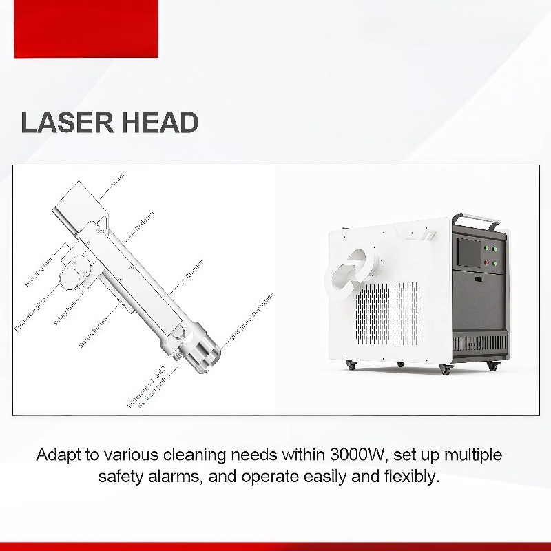 جهاز تنظيف بالليزر محمول للاست - مراجعة Industrial Laser For Cleaning وسعره
