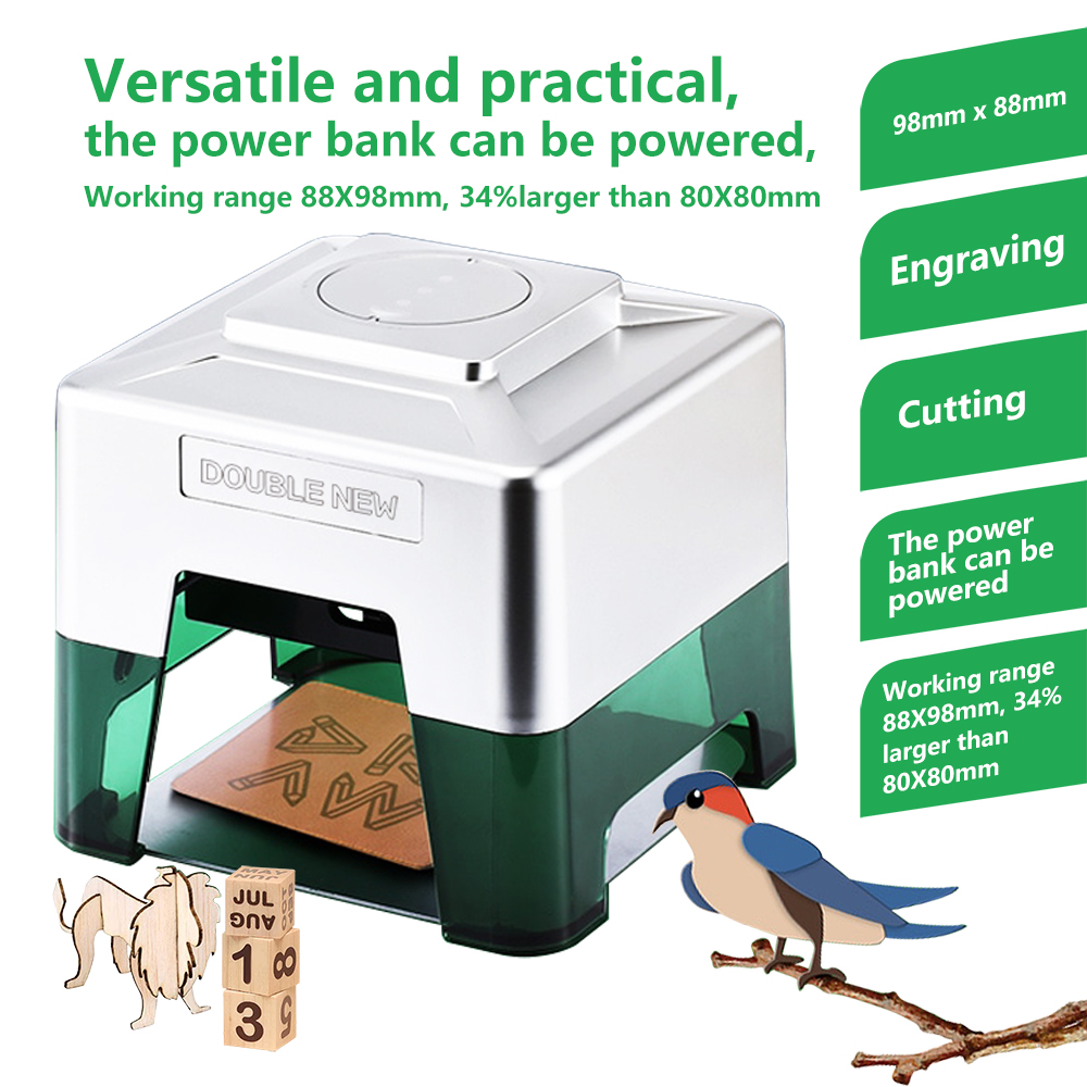 آلة نقش بالليزر محمولة صغيرة ب - مراجعة Industrial Handheld Laser Engraver وسعره