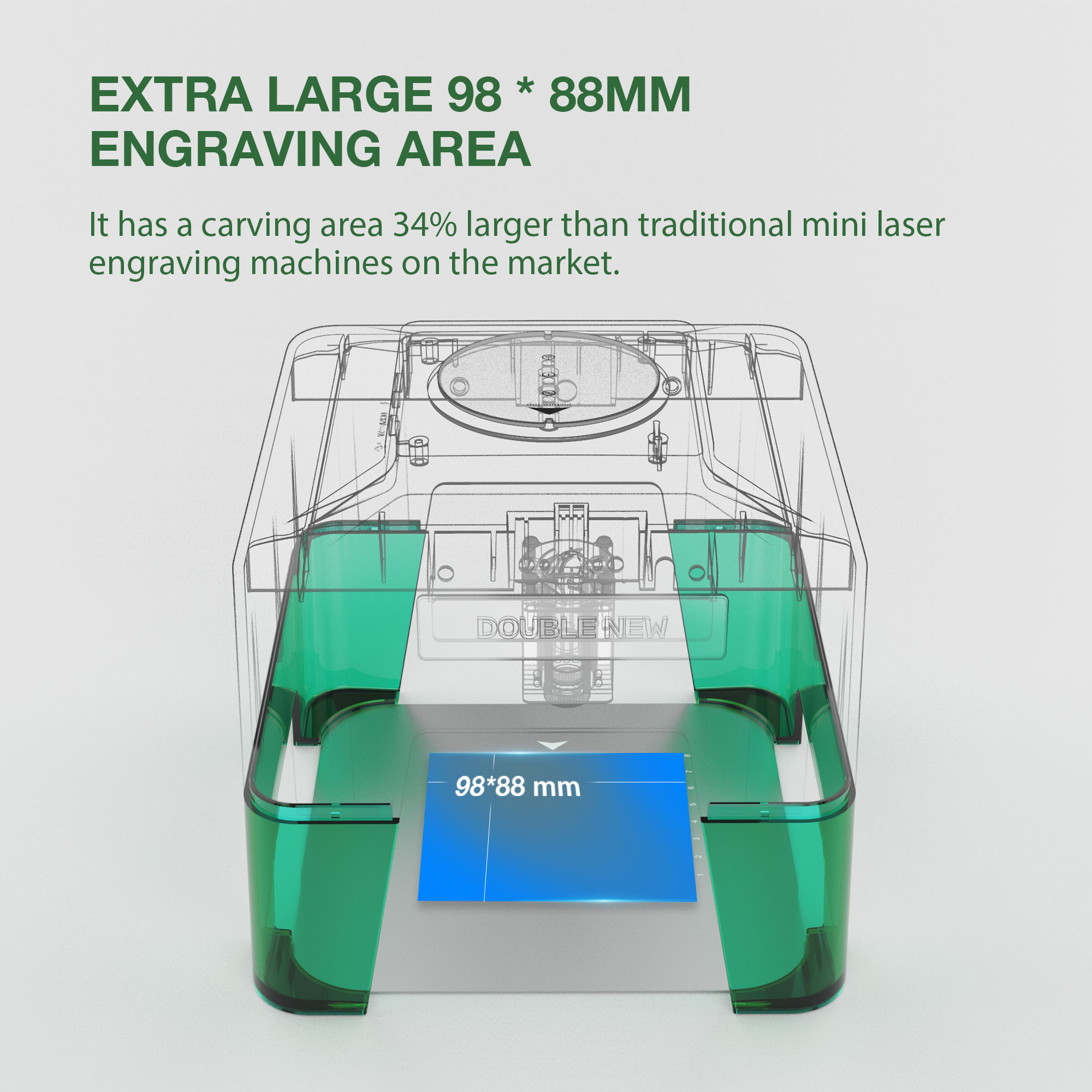 آلة نقش بالليزر محمولة صغيرة ب - مراجعة Industrial Handheld Laser Engraver وسعره