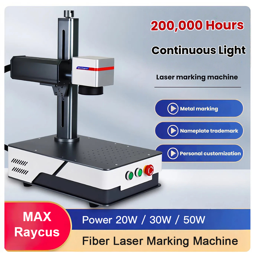 WaveTopSign 20 واط 30 واط آلة  - مراجعة Fiber Laser Source 20W وسعره