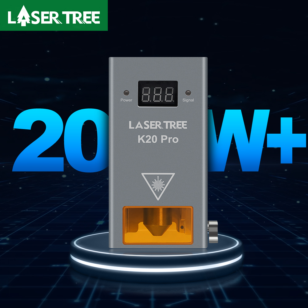 LASER TREE K20 20 واط رأس ليزر - مراجعة Fiber Laser Source 20W وسعره