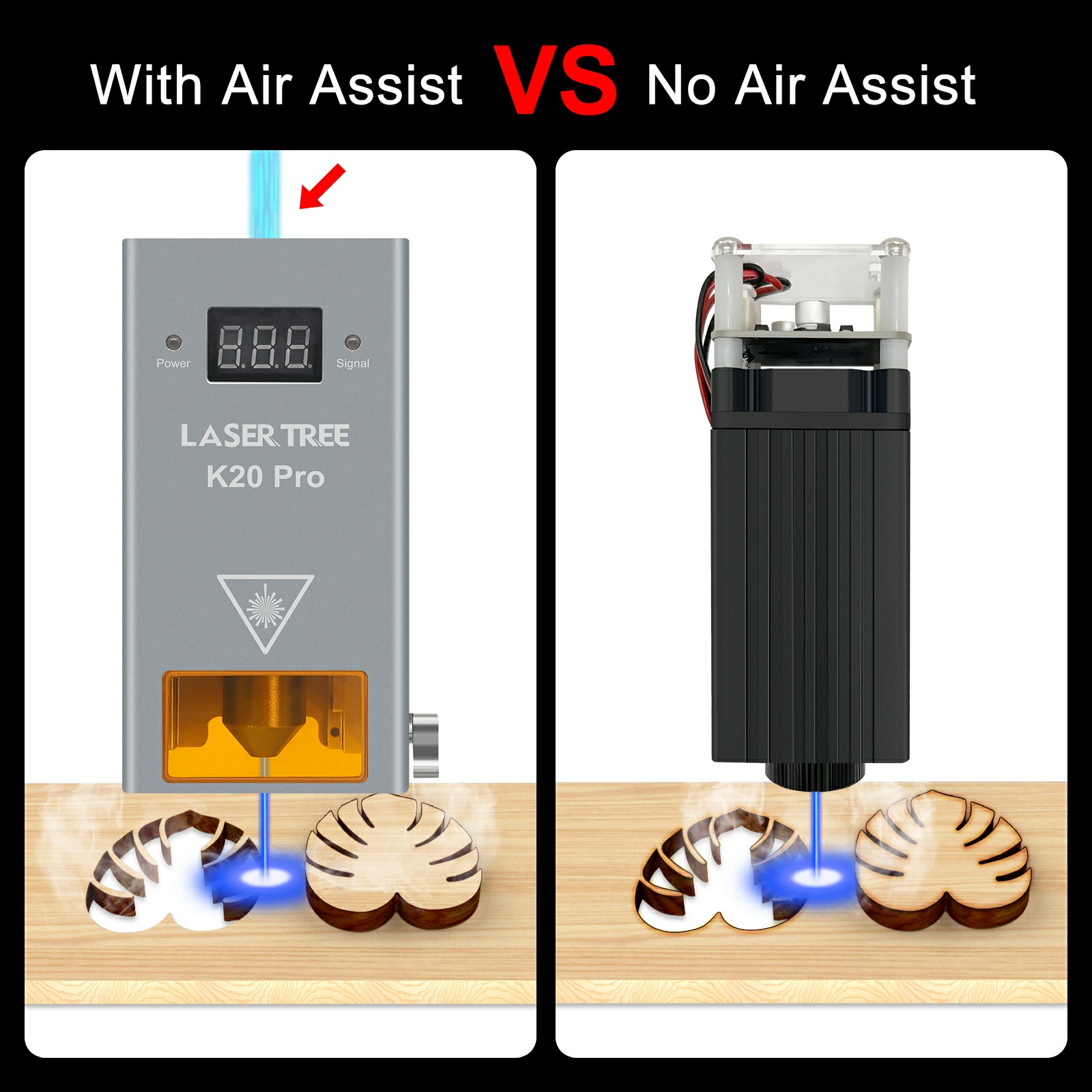 LASER TREE K20 20 واط رأس ليزر - مراجعة Fiber Laser Source 20W وسعره