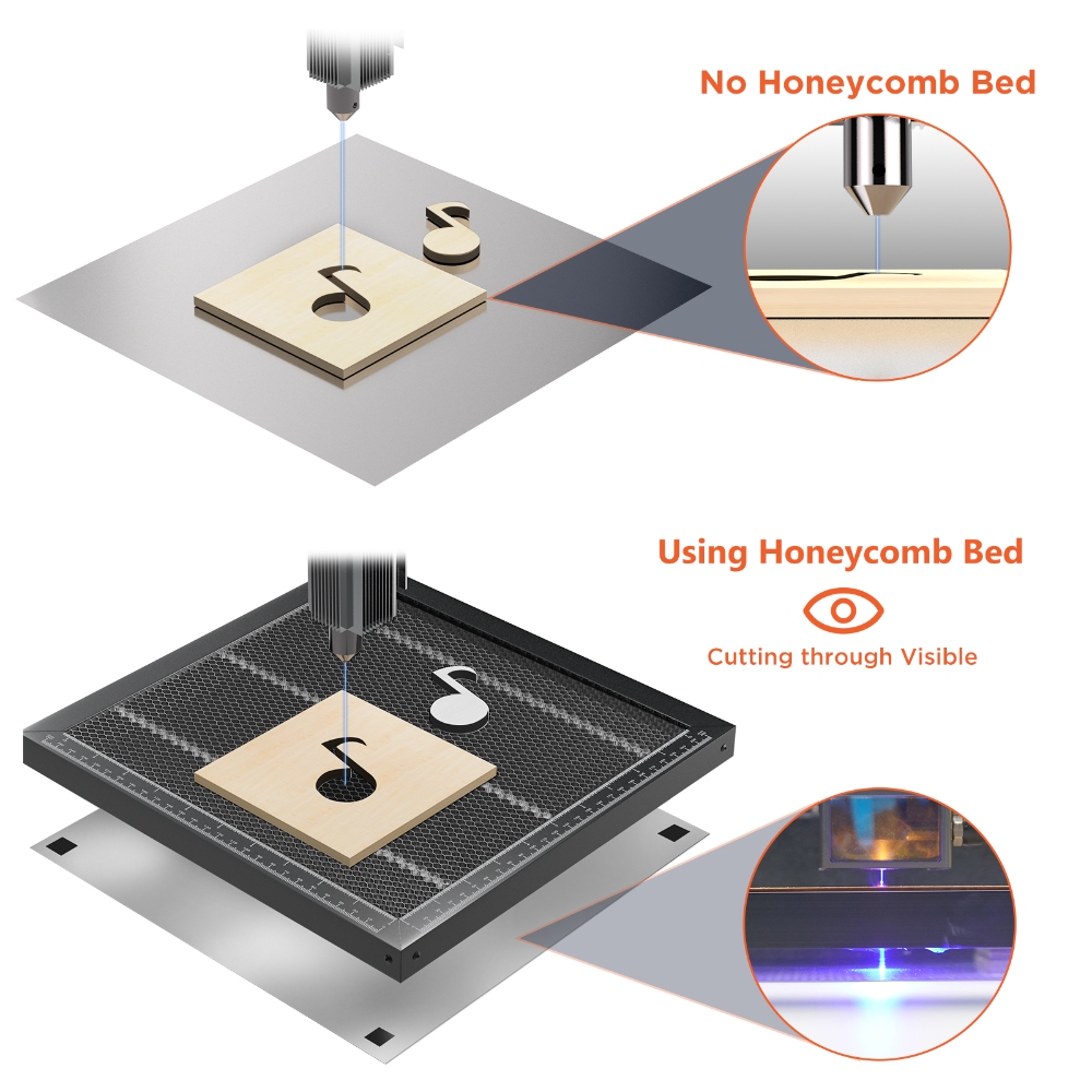 ACMER طاولة العمل العالمي العس - مراجعة Industrial Laser Engraving Machine وسعره