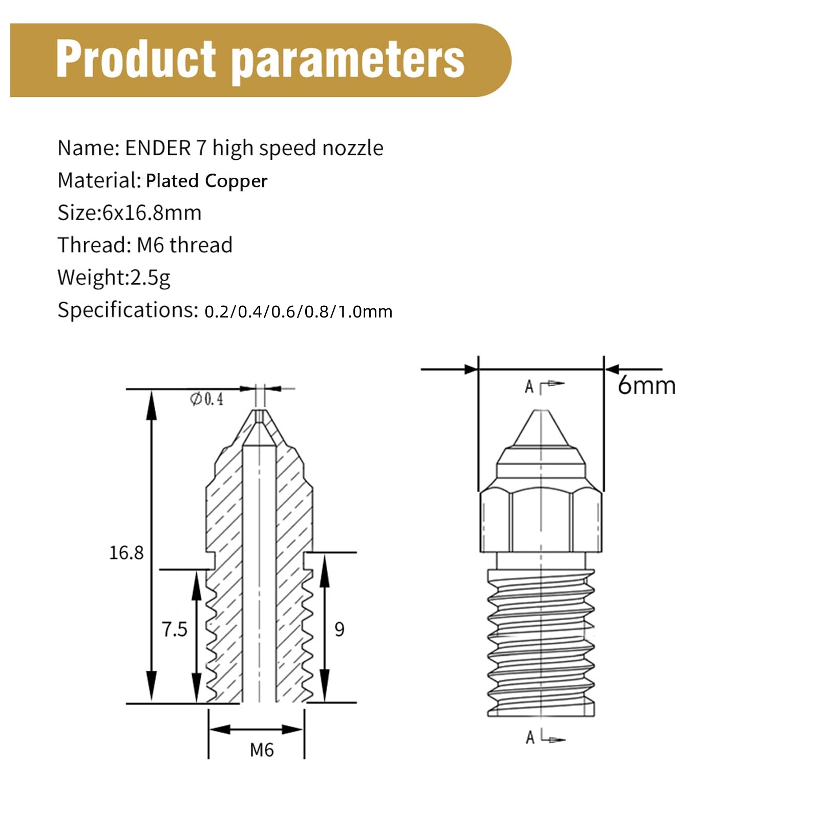 مجموعة فوهات سبائك النحاس المط - مراجعة Creality Printer Ender 3 وسعره