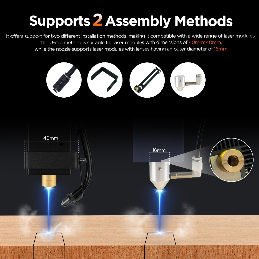 مضخة تدفق الهواء القابلة للتعد - مراجعة Air Assist Pump Laser وسعره