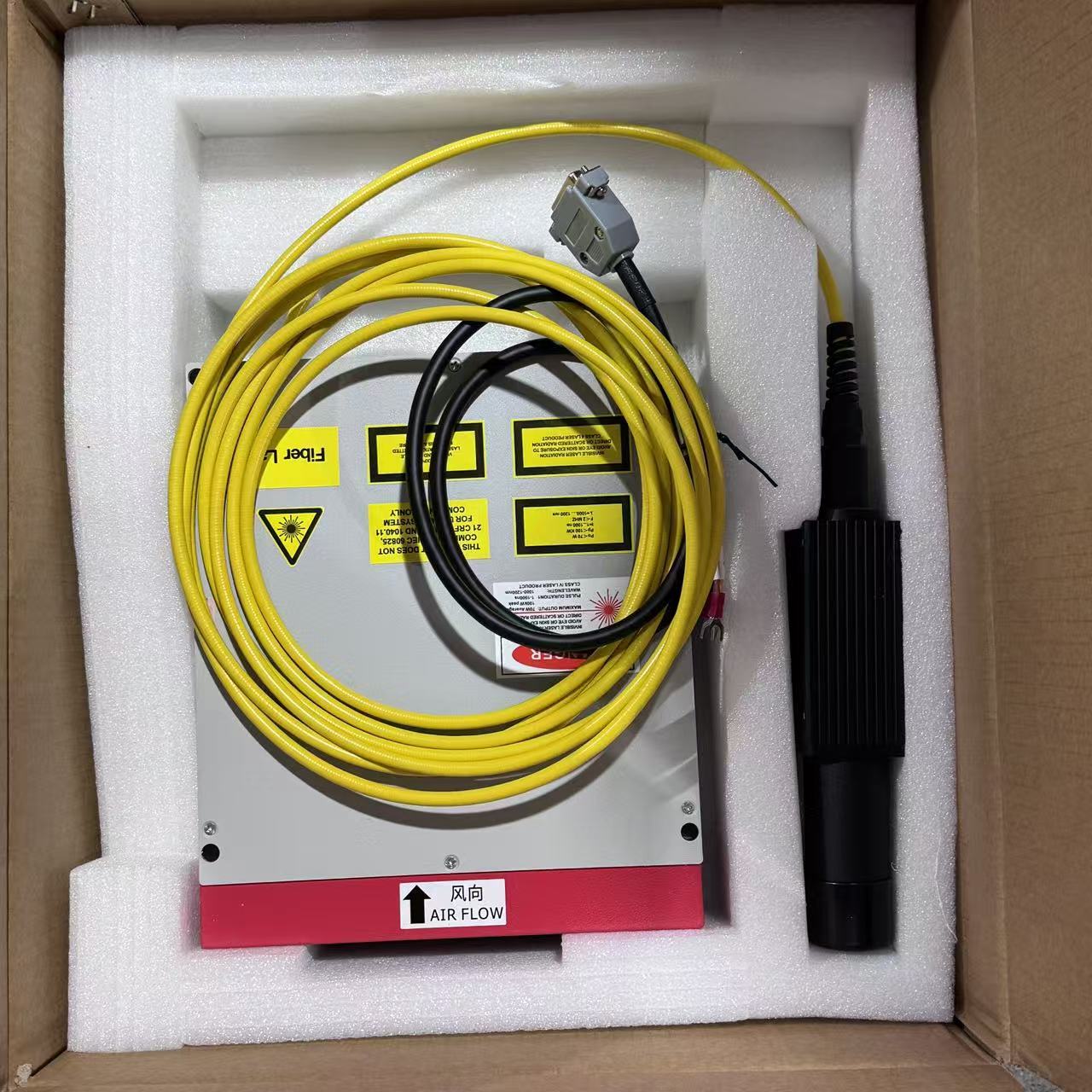 مصدر ليزر ألياف نبضي عالي الطا - مراجعة Fiber Laser Source 20W وسعره