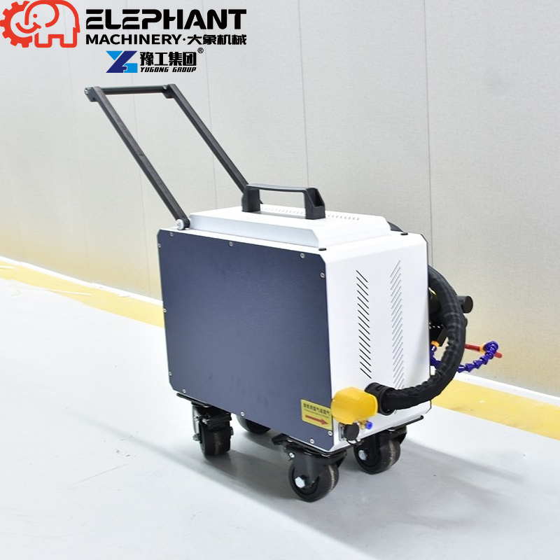 آلة تنظيف بالليزر الصناعية الم - مراجعة Industrial Laser Rust Removal Machine وسعره