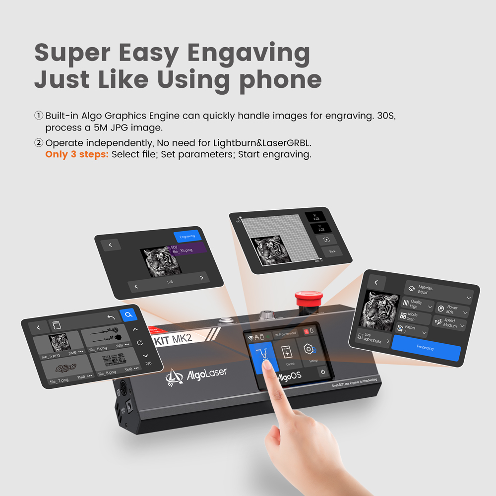 Algolaser لتقوم بها بنفسك الجد - مراجعة Industrial Handheld Laser Engraver وسعره