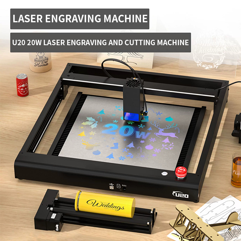 آلة نقش بالليزر 20 واط U20، ما - مراجعة Air Assist Pump Laser وسعره