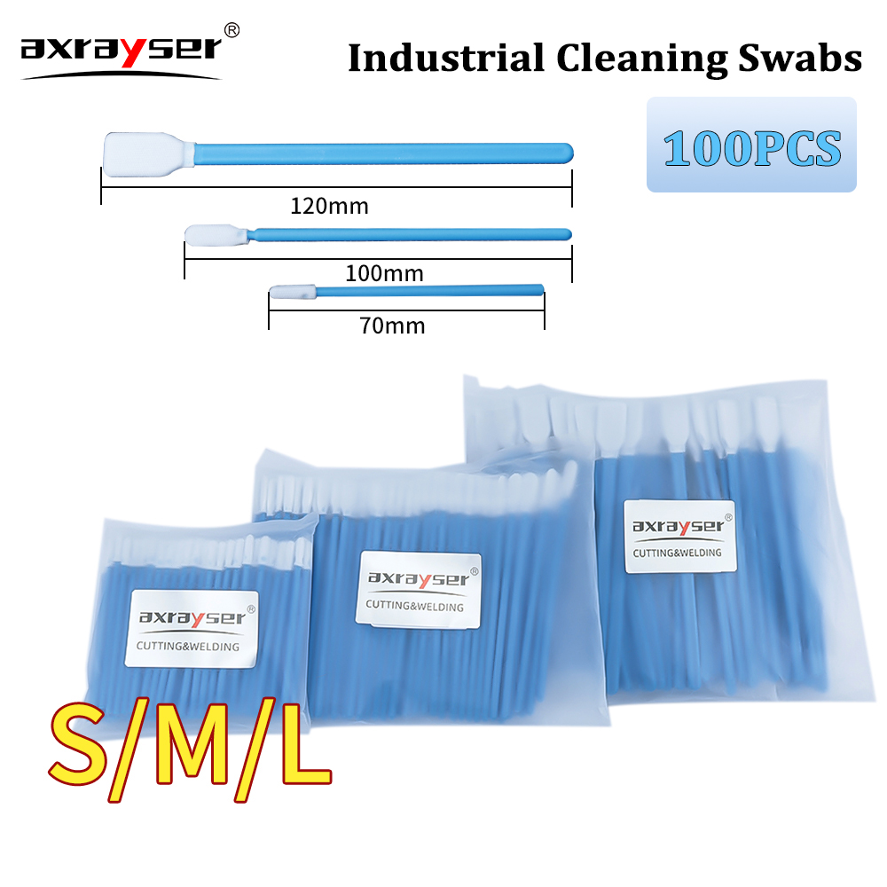 100 قطعة من مسحات القطن الصناع - مراجعة Industrial Laser For Cleaning وسعره