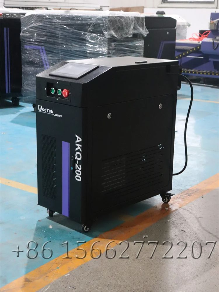 ماكينة التنظيف بالليزر النبضي  - مراجعة Industrial Laser For Cleaning وسعره
