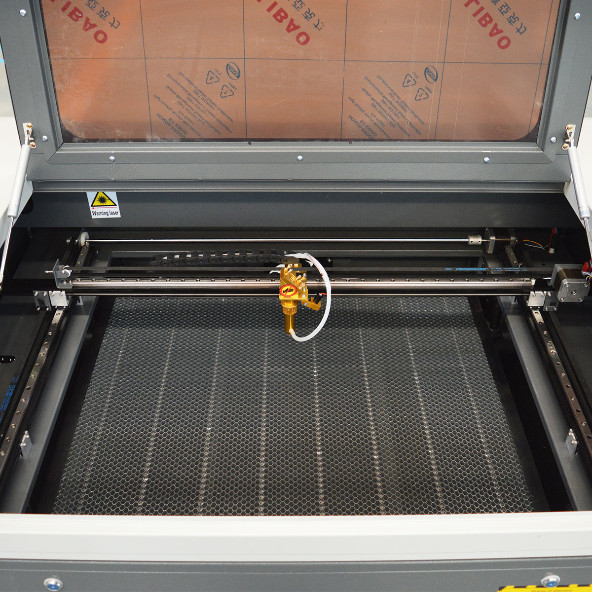 آلة نقش بالليزر CNC 5070 7050  - مراجعة Industrial Laser Engraving Machine وسعره