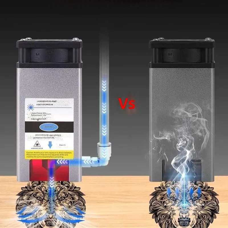 مجموعة مضخة هواء مساعدة لآلة ا - مراجعة Air Assist Pump Laser وسعره