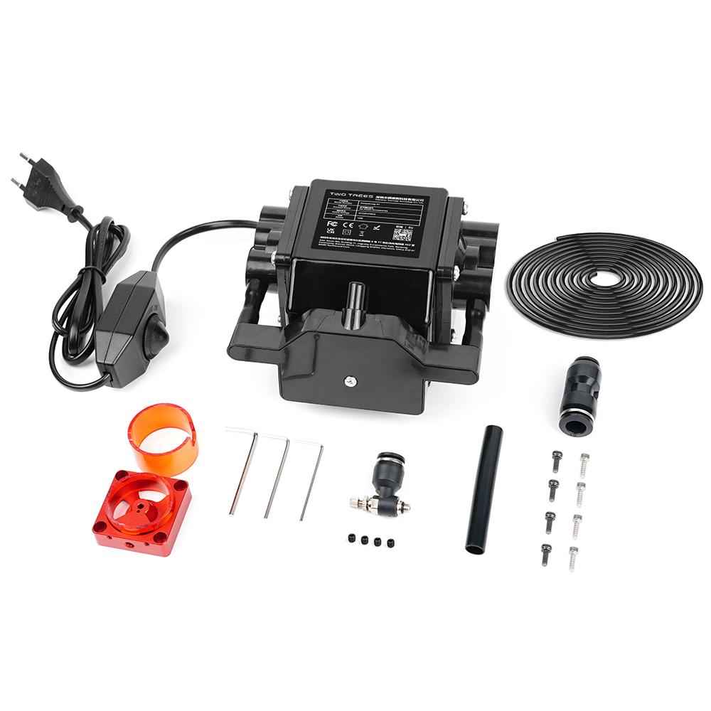 مضخة هواء ليزرية من TwoTrees ب - مراجعة Air Assist Pump Laser وسعره