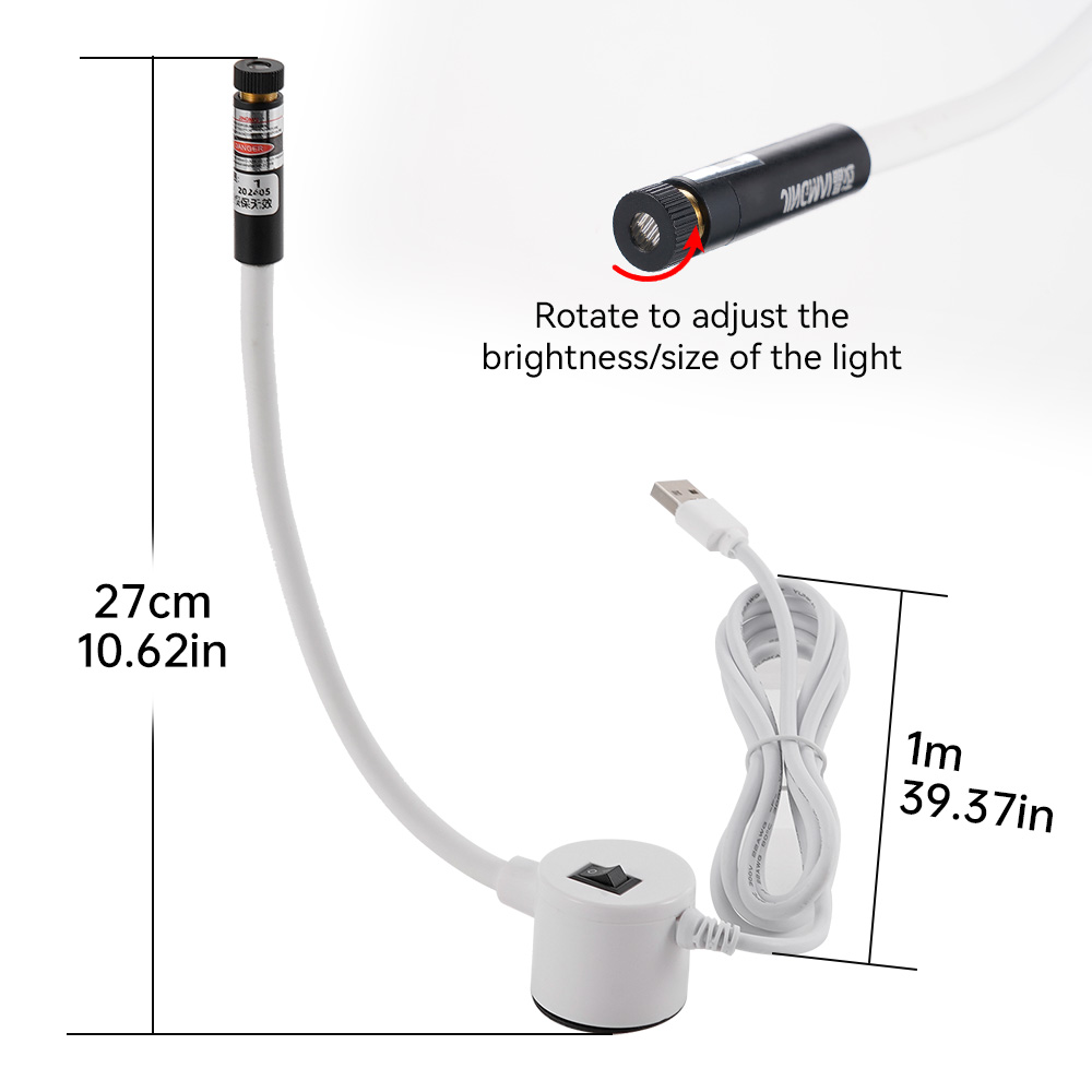 USB بالطاقة ضوء الليزر الأحمر  - مراجعة Industrial Laser Beam وسعره