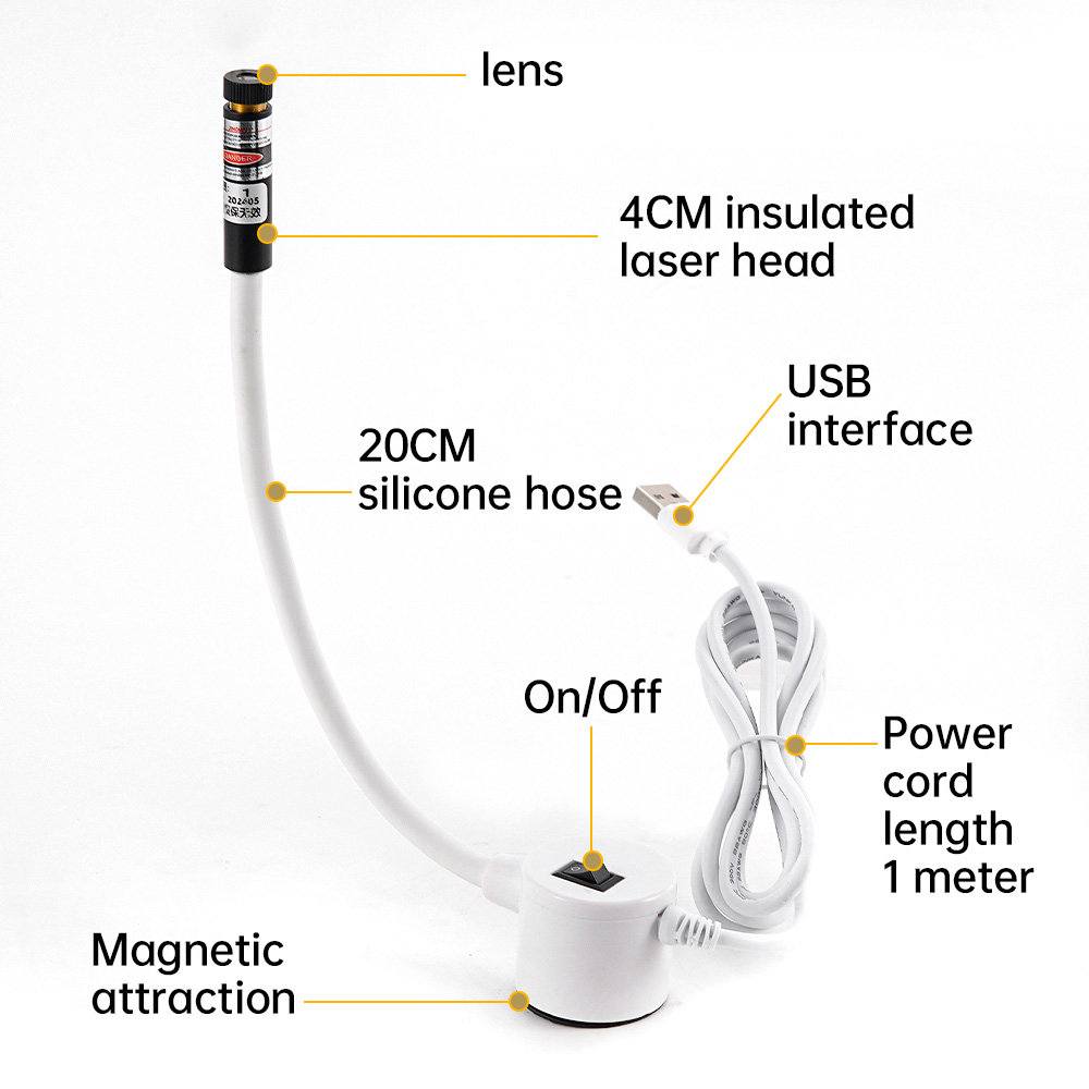 USB بالطاقة ضوء الليزر الأحمر  - مراجعة Industrial Laser Beam وسعره