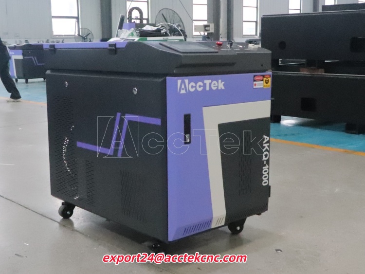 آلة التنظيف بالليزر النبضية ال - مراجعة Industrial Laser Rust Removal Machine وسعره
