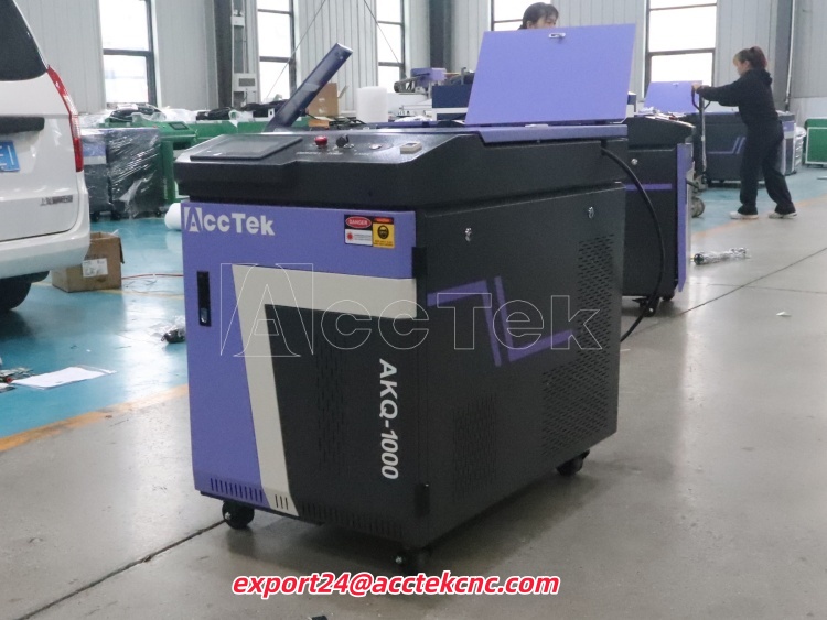 آلة التنظيف بالليزر النبضية ال - مراجعة Industrial Laser Rust Removal Machine وسعره