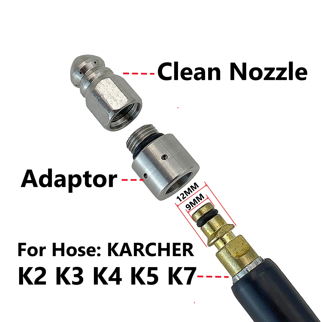 فوهة تنظيف المجاري بضغط عالي ت - مراجعة Laser Nozzle Ceramic وسعره
