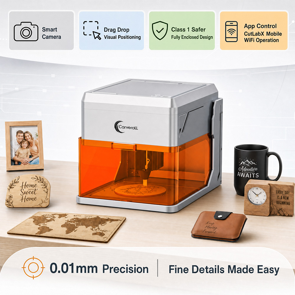 آلة النقش بالليزر كارفيرال A1P - مراجعة Industrial Handheld Laser Engraver وسعره