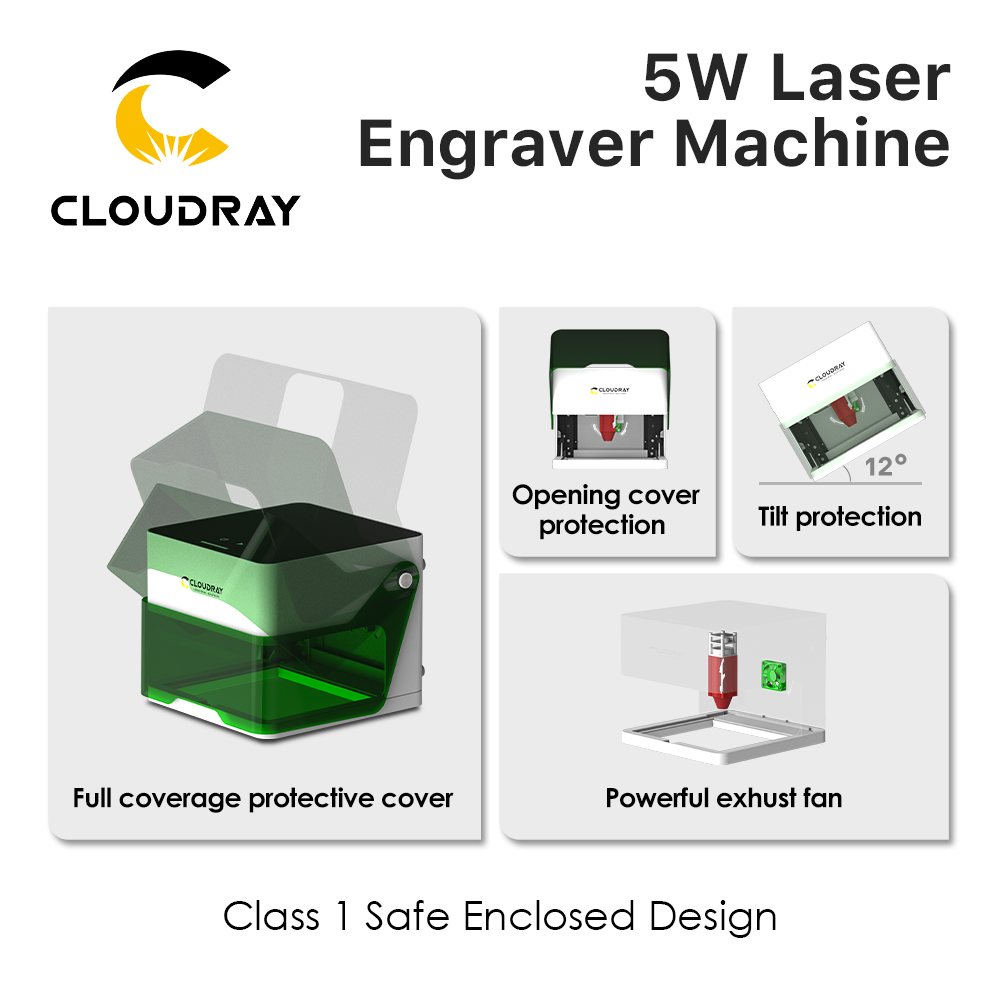 آلة نقش بالليزر كلاودراي BM1،  - مراجعة Industrial Laser Engraving Machine وسعره