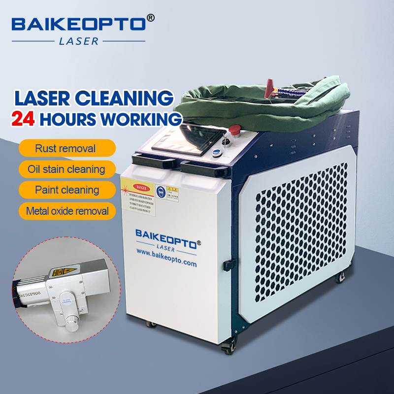 آلة تنظيف بالليزر المستمر لإزا - مراجعة Industrial Laser Rust Removal Machine وسعره