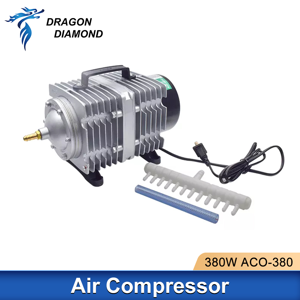 ضاغط الهواء 380 واط 220 فولت 2 - مراجعة Air Assist Pump Laser وسعره