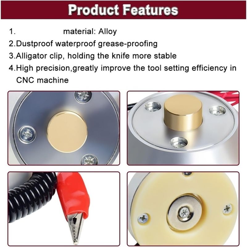 لوحة ضبط الأدوات باللمس ABKO-C - مراجعة Z Axis Cnc Touch Probe وسعره